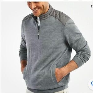 johnnie-O Gray Performance Jacket